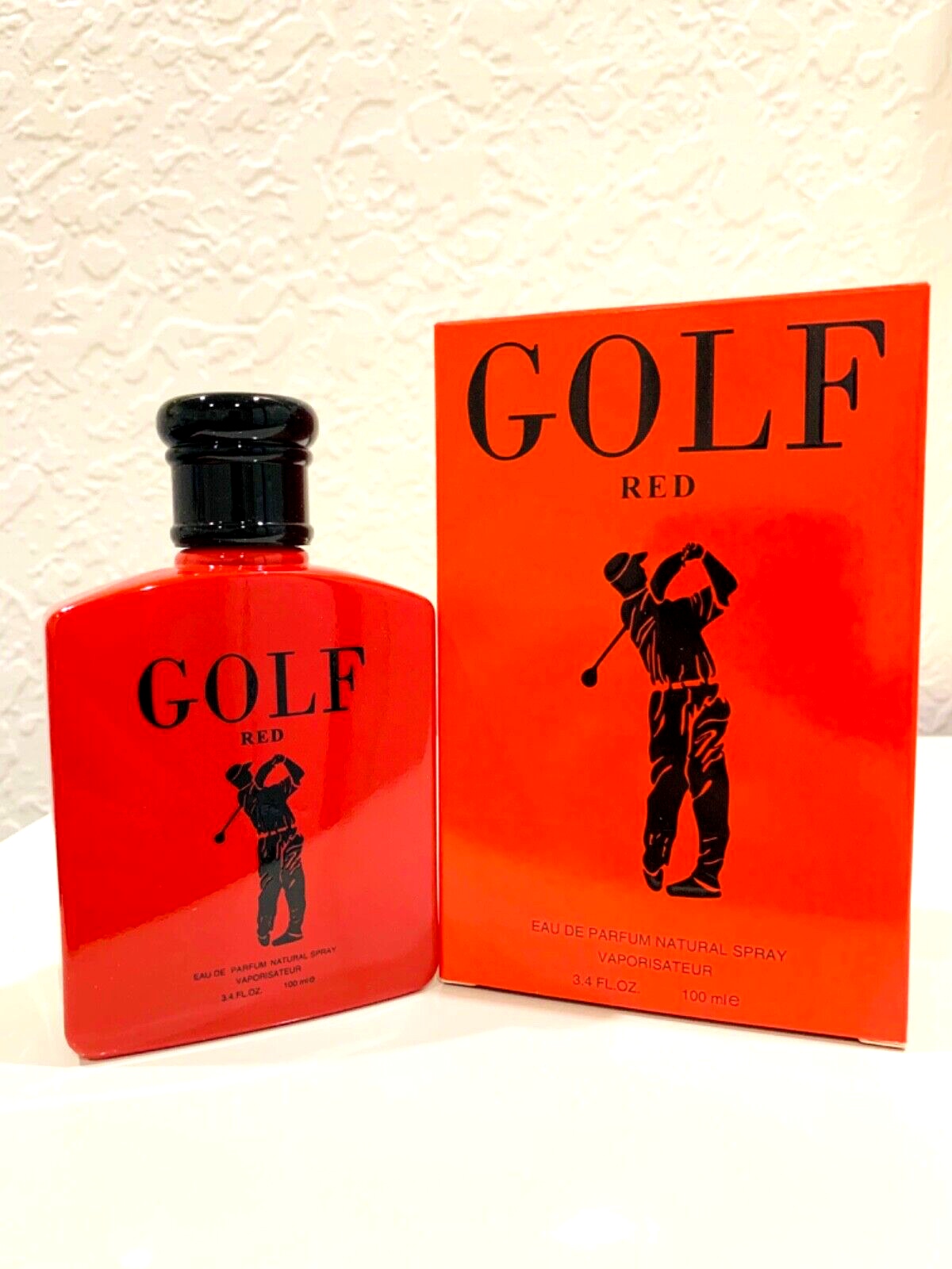 Red Mens Perfume Eau De Parfum 3.4fl.oz 100mle By Secret Plus(brand New)