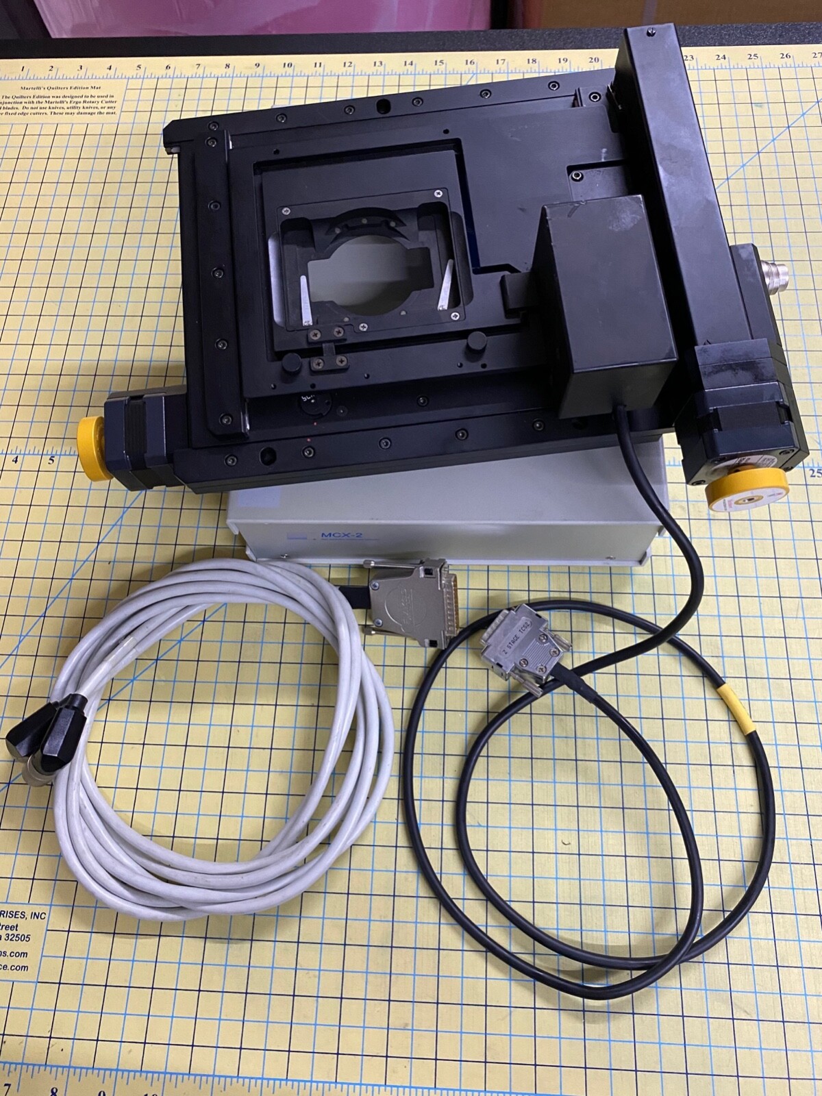 Marzhauser Wetzlar Stage SCAN IM 100X100 With MCX-2 XY