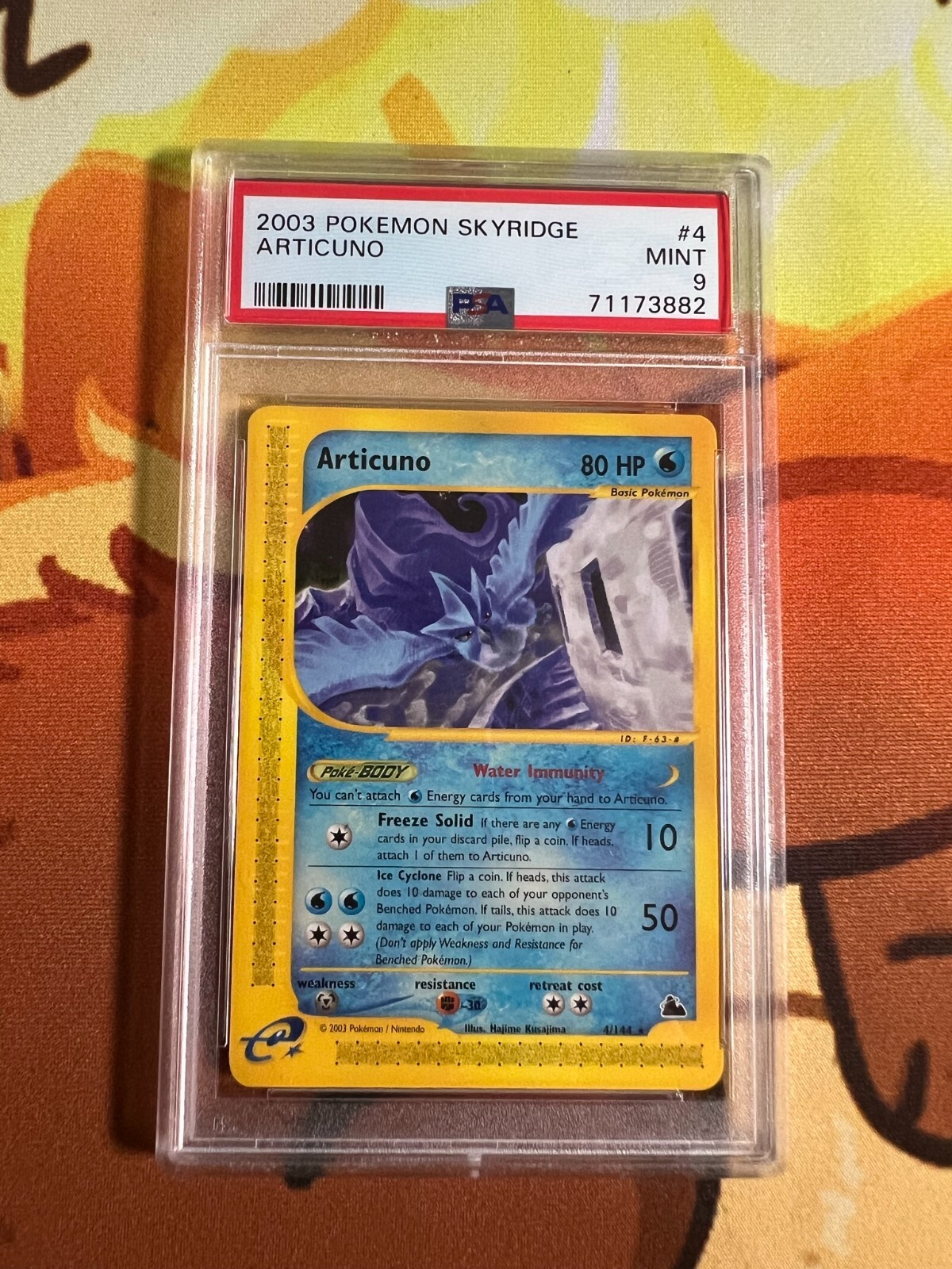 SUNPORT NAKAGAWA サンポートナカガワ＋BLUE SYNDROME Pokemon tcg 2003 e reader skyridge Articuno Non holo PSA 9 | eBay