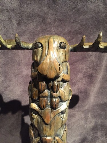 Bronze Sculpture Totem...Whitetail, Big Horn Sheep, Elk, Moose “Hunters Dream”