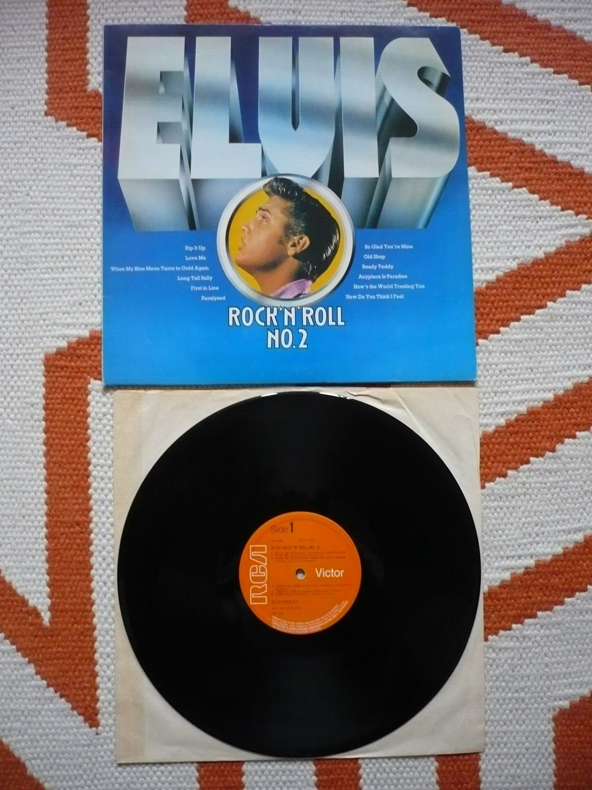Elvis Presley Rock 'N' Roll No.2 UK英盤 LP Elvis Presley - Rock 'n' Roll No. 2 CD Mono II Stereo