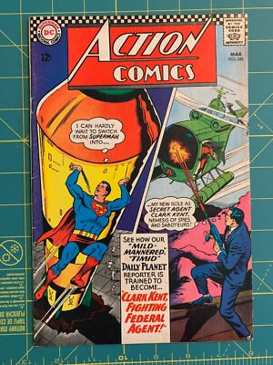 Action Comics #348 - Mar 1967 - Vol.1 - Minor Key     (7828)