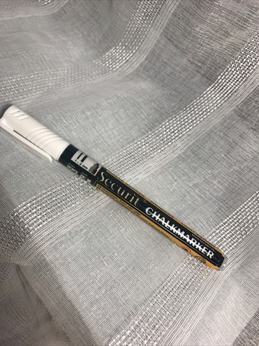 Securit Liquid ChalkMarker White SMA 100 White NEW Craft art Windows Chalkboard
