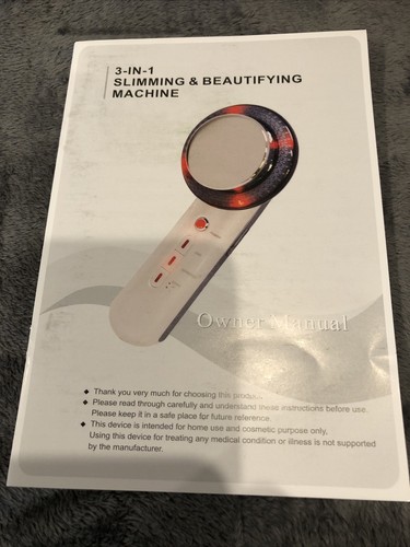 Skincare Options 3-In-1 Slimming Infrared Ultrasonic Device