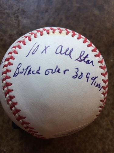 George Kell Autographed Signed Stat Ball Statball Baseball JSA