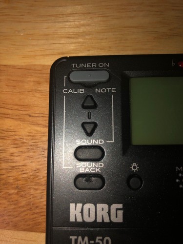 KORG TM-50 Metronome - With pickup Microphone