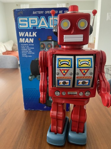 SPACE WALK MAN ロボット Vintage SPACE WALK MAN Robot 12