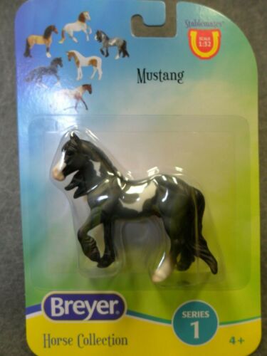 Breyer NEW * Mustang * 6920 Blue Roan Pinto Cob 2021 Stablemate Model Horse