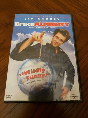 Bruce Almighty (Full Screen Edition) DVD no insert FREE SHIPPING 