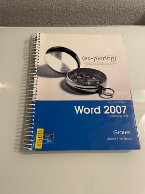 Microsoft Office Word 2007: Comprehensive Manual Spiral Paperback