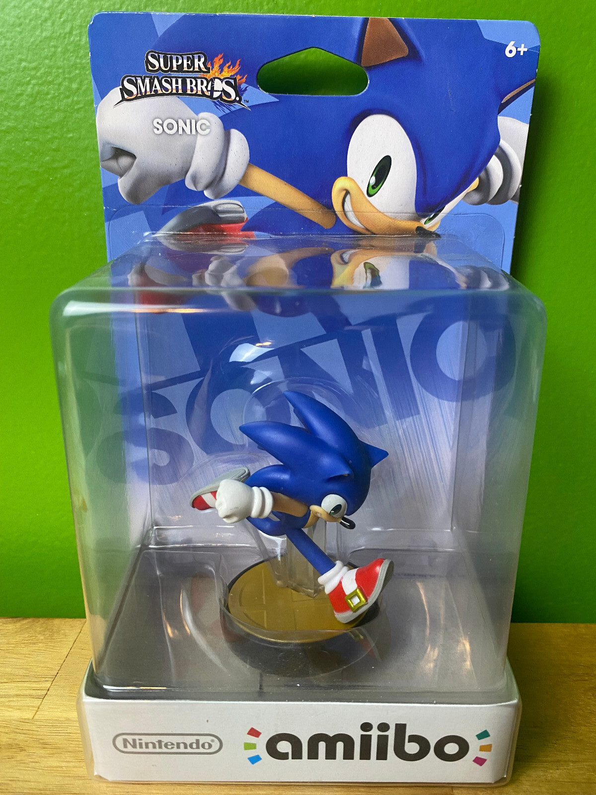 SONIC the HEDGEHOG AMIIBO Super Smash Bros Nintendo Switch