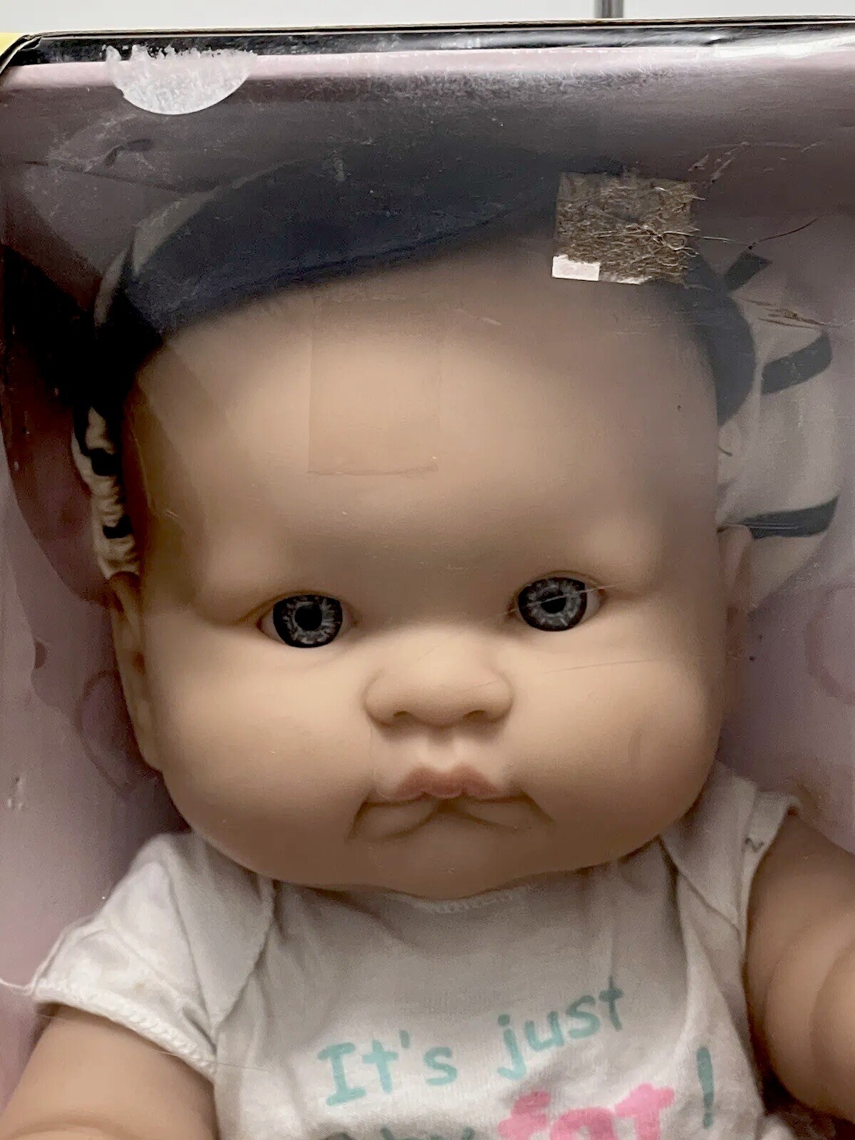 2001 Berenguer LOTS TO LOVE BABIES Baby Fat Doll by JC Toys - New In Box #16001