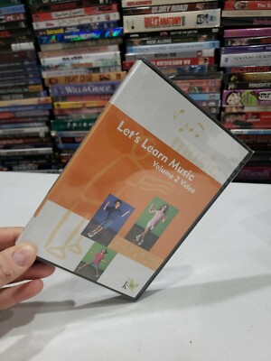 Let's Learn Music Volume 2 Video  (DVD, 2006, K 12) Home School Pitch Tempo New