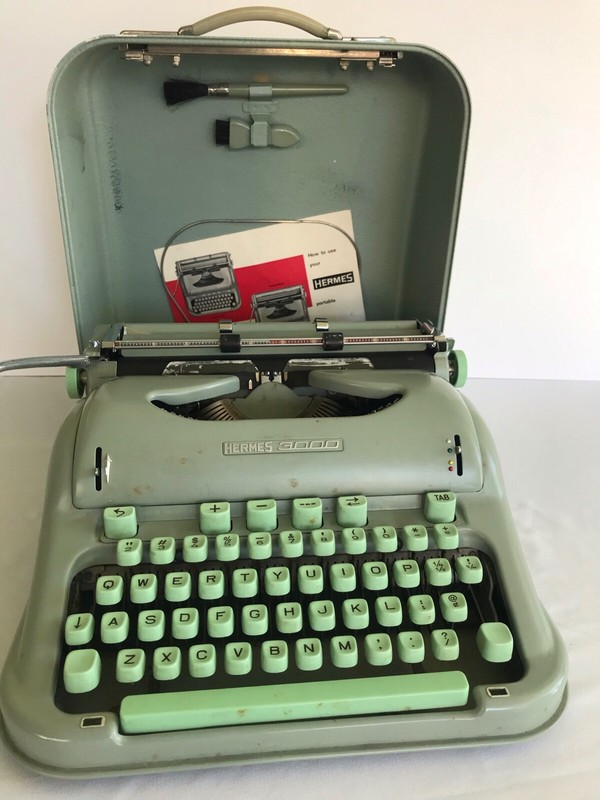 1965 Hermes 3000 on the Typewriter Database