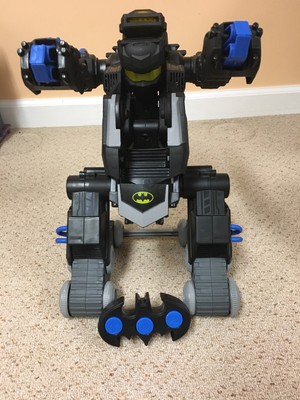 imaginext transforming batmobile rc