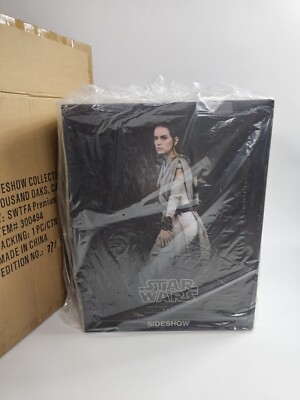 Sideshow STAR WARS The Force Awakens REY Premium Format Statue 1/4 Scale LE NEW