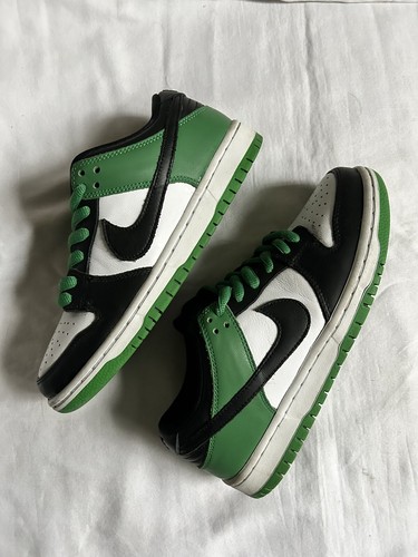 Size 6.5M / 8W - Nike SB Dunk Low Classic Green With Box | eBay