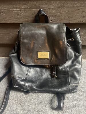 tignanello leather mini backpack