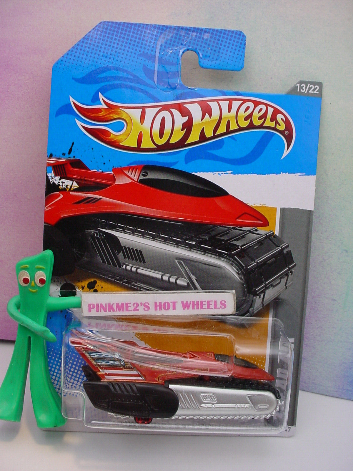 2012 i Hot Wheels TREAD AIR #238 ∞Red/black/silver∞Code