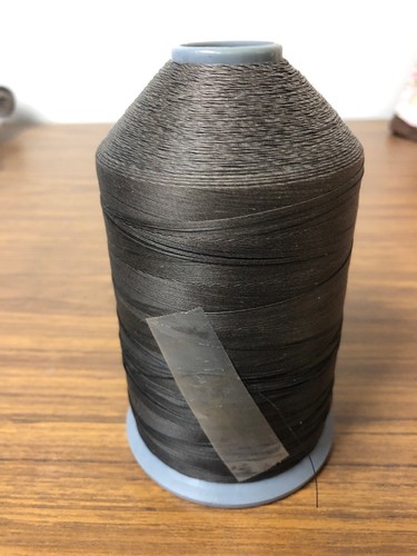 Clark O.N.T. 4/Cord 6000 Yard Left Cotton Thread Black Pre-Owned