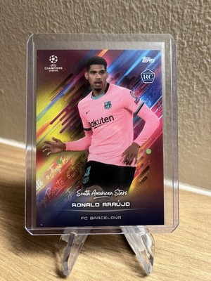 Topps, Ronald Araujo, Rookie, Barcelona, 2021 Topps O Jogo Bonito