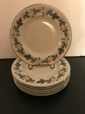 ROYAL DOULTON china BURGUNDY TC1001 Pattern Bread Plate