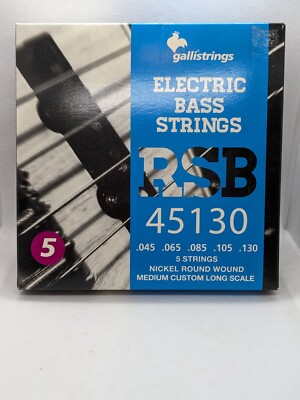 Gallistrings RSB45130 Electric Bass Strings Nickel Round Wound