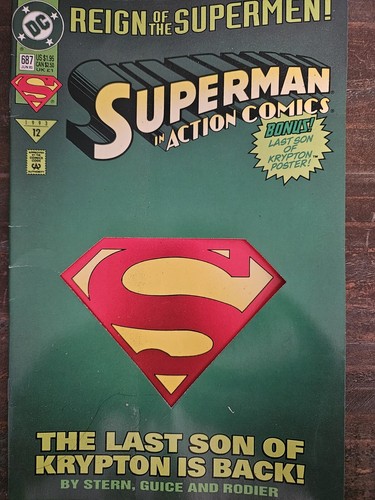 SUPERMAN in ACTION COMICS Issue 687 REIGN OF THE SUPERMEN