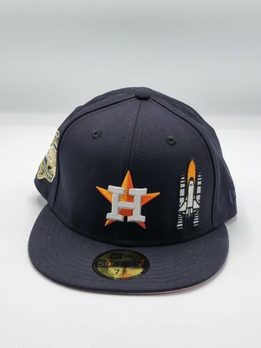 NEW ERA 59FIFTY Houston Astros Space City Fitted Hat Size 7 3/8