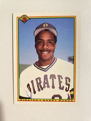 1990 Bowman- Barry Bonds #181 *ERROR CARD* Circle On Back of