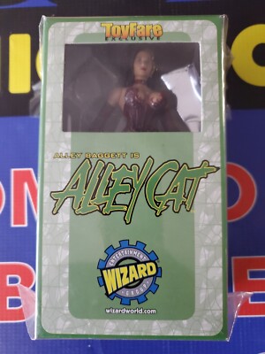 Action Toys Wizard Entertainment Group Alley Baggett is Alley Cat ToyFare! MIP!