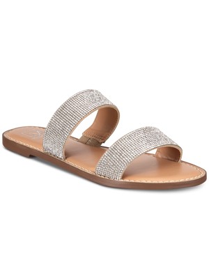

Женские шлепанцы без шнуровки MATERIAL GIRL Silver Gore Ginnie с круглым носком, размер 6,5 м, Серебряный, 10006277200