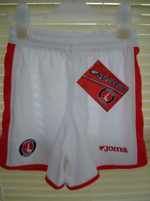 Charlton Athletic Football Shorts Joma Official Replica Kit Boys Age 10 BNWT