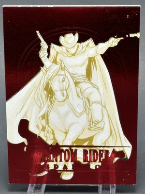 2023 Upper Deck Fleer Ultra Midnight Sons Medallions Phantom Rider Ruby Red#/50