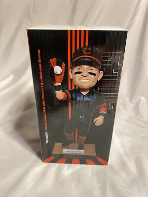 TJ Friedl Cincinnati Reds City Connect Bobblehead SGA 8/4/24