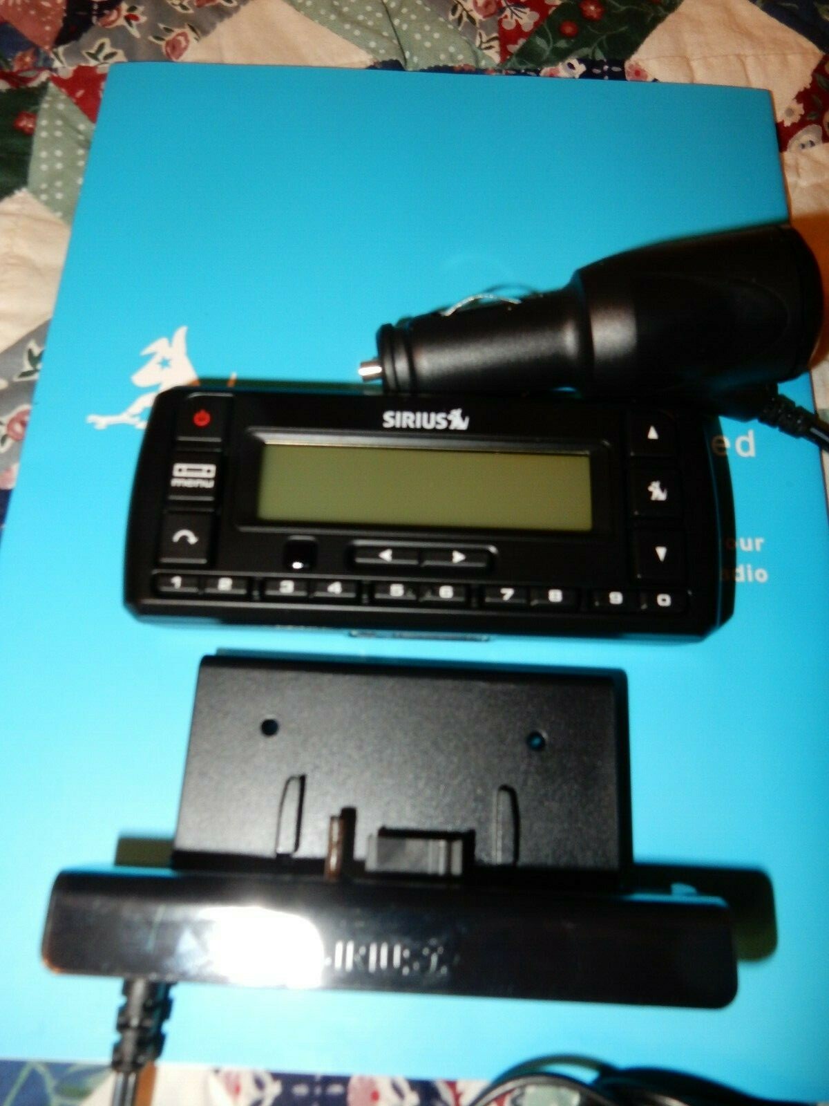 New Sirius XM Stratus 5 Satellite radio with vehicle kit