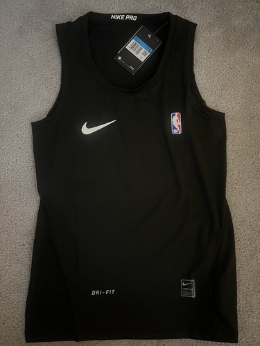 ウェア NBA tank (NIKE ) NIKE PRO NBA DRI-FIT COMPRESSION TANK TOP WHITE AND BLACK | eBay