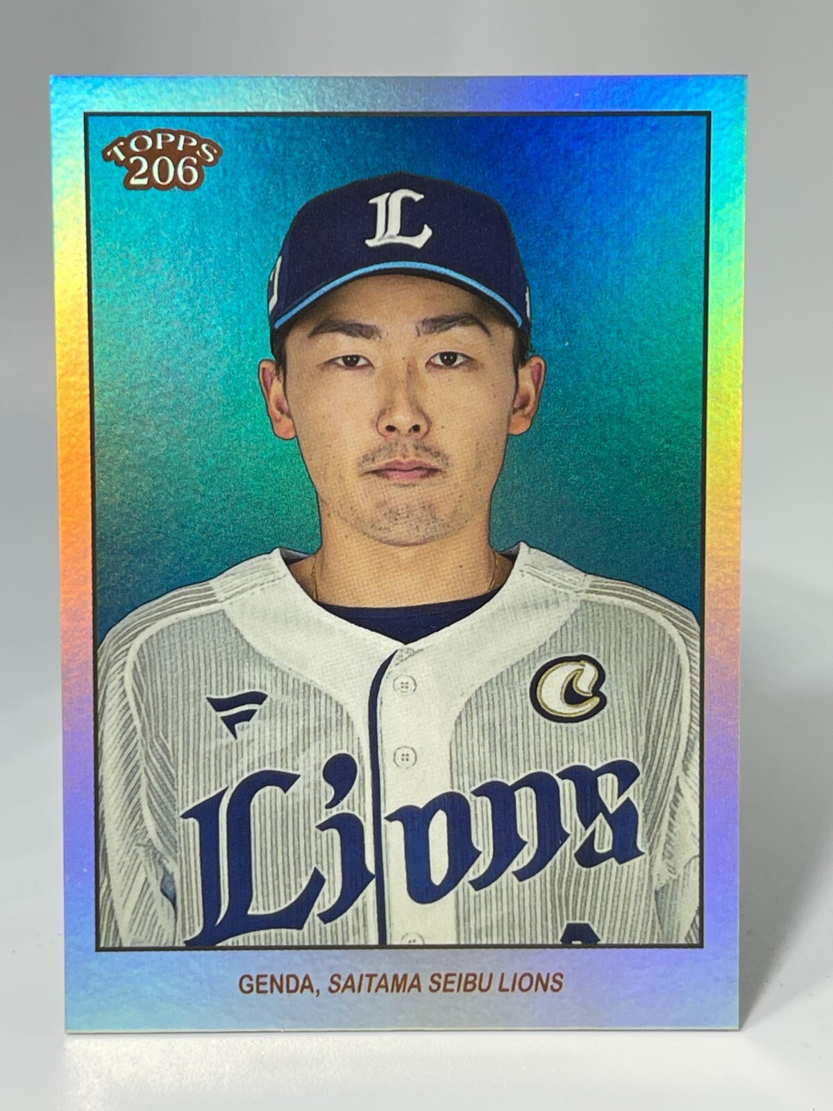2023 Topps 206 NPB Sosuke Genda #72 Saitama Seibu Lions Silver Holo Foil /99 | eBay 2023 Topps 206 NPB Sosuke Genda #72 Saitama Seibu Lions Silver Holo Foil /99 | eBay