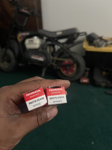 ペック Honda (2 PACK) Genuine OEM Spark Plug BPR5ES - 98079-55846