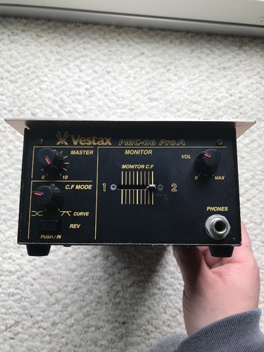 Vestax PMC-06 Pro A Mixtick DJ Mixer Professional Mixing Controller AS IS