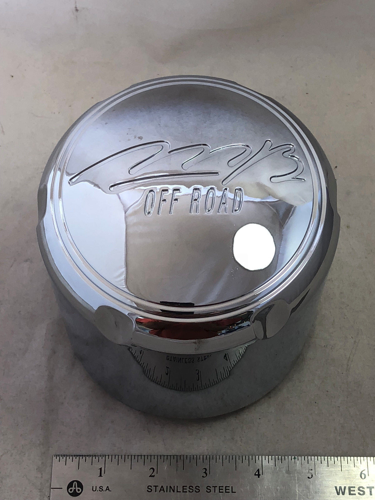 RABIページ NEW MB OFF ROAD Motoring Chrome Wheel Rim Hub Cover XXL 8