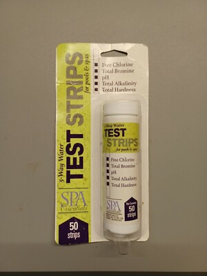 Spa Essentials 5-Way Water Test Strips for Pools & Spas-50 strips 11/20