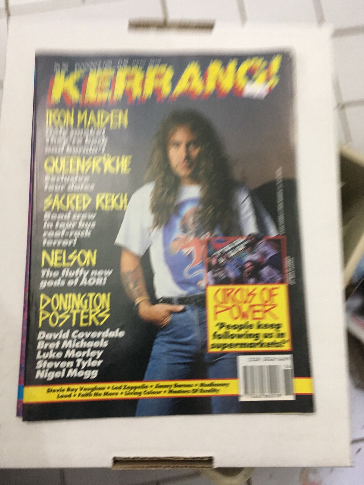 KERRANG！ ISSUE NO 1219 IRON MAIDEN Kerrang No.1219 Iron Maiden Kerrang Product #PG3G6E | eBay