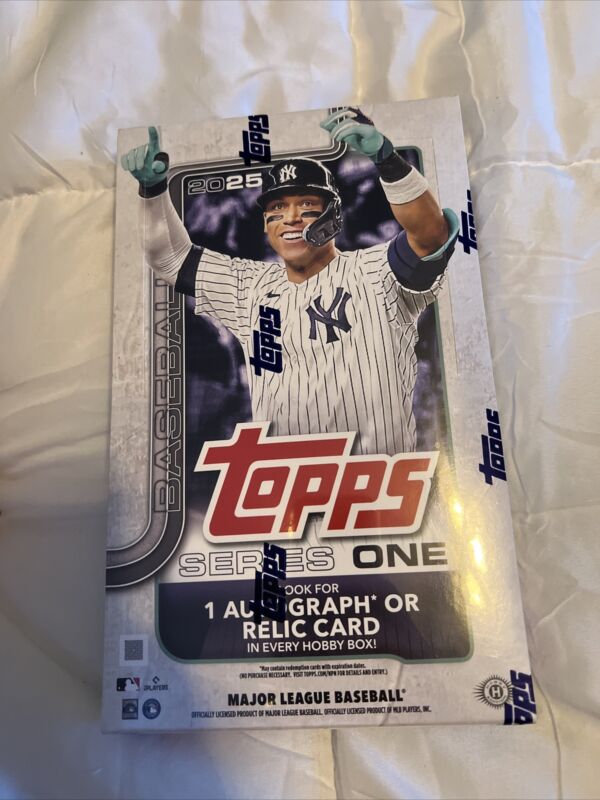 2025 Topps Series 1 Baseball Factory Sealed Hobby Box