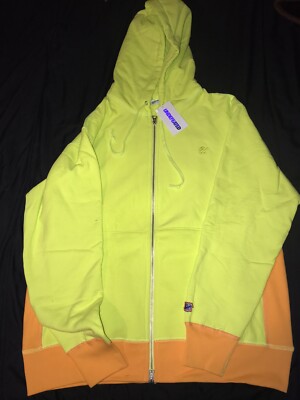 New Large Undefeated 2 -Tone Zip Hoodie 