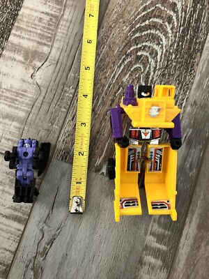 Transformers G1 G2 Constructicon Long Haul Whisper Action Figure Lot