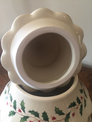 Lenox Holiday Archives  Christmas Tree Cookie Jar