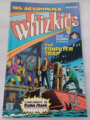 TRS-80 Computer WHIZ KIDS: The Computer Trap (1984 one-shot Archie Comics ERROR)