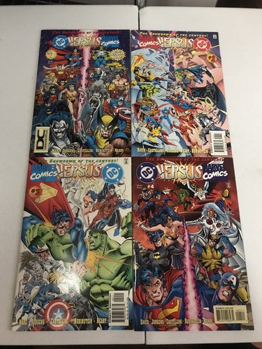 マーベル　DC まとめうり DC Versus Marvel 1-4 (DC Marvel) Full Set 1 is DCU Universe