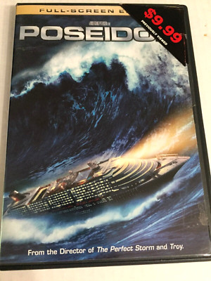Poseidon DVD Full Screen Ships Free Same Day With Tracking